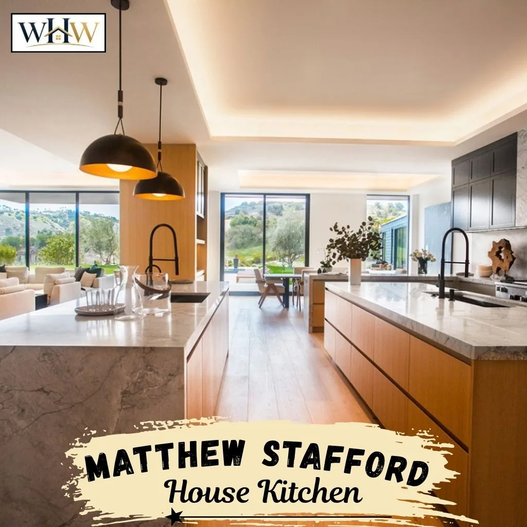 Matthew Stafford House: Inside the NFL Star’s Luxury Home 10 Matthew Stafford Kitchen