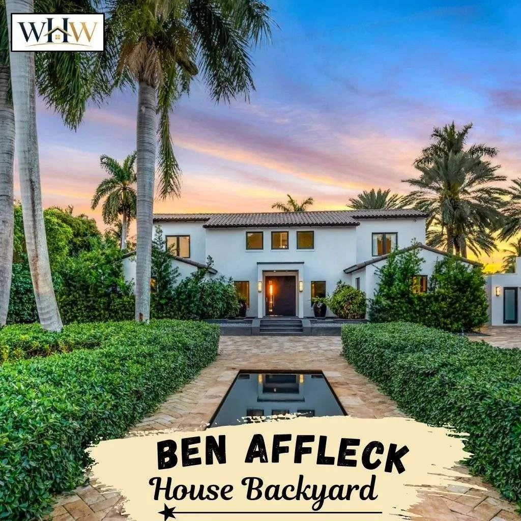 Ben AffleckHouse Backyard 1
