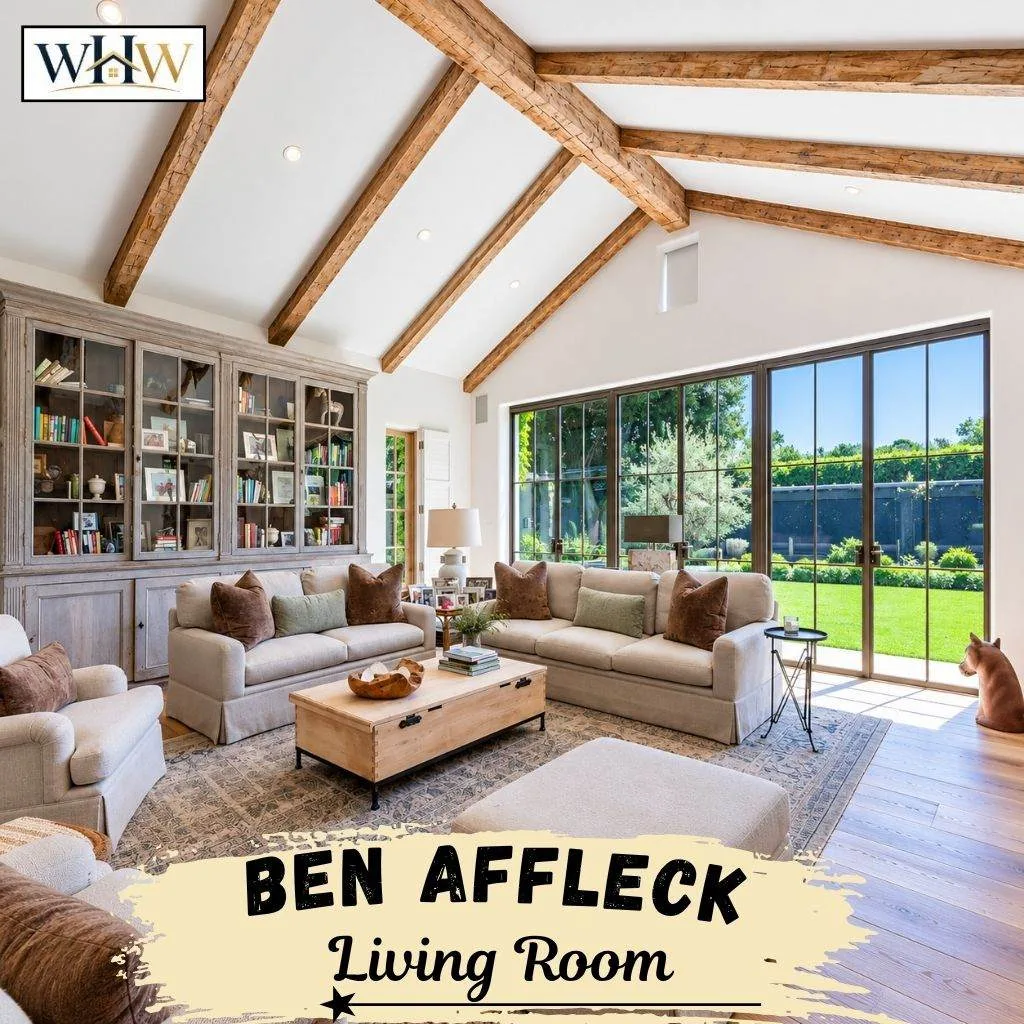 Ben AffleckHouse Living Room