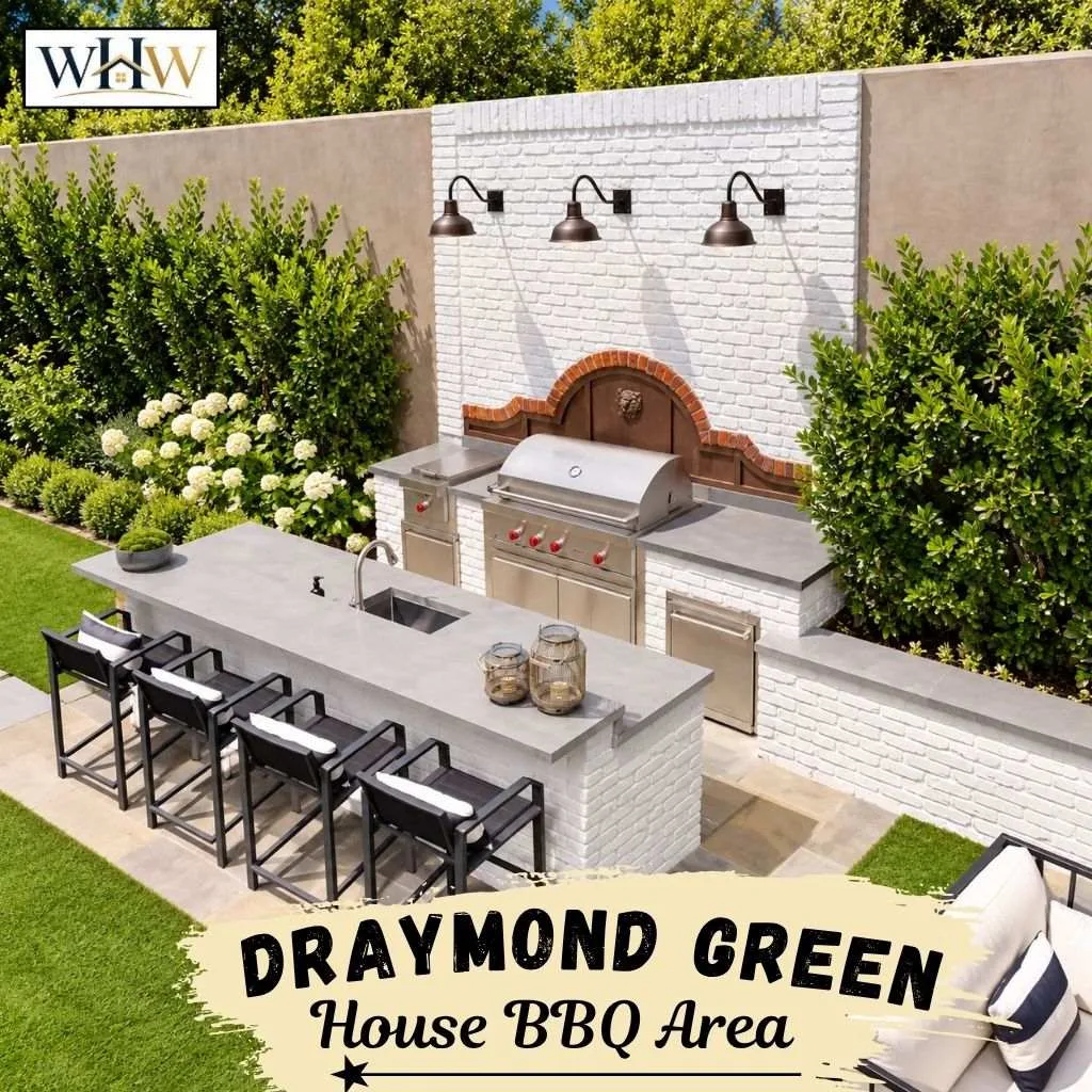 Draymond Green House: Inside the NBA Star’s Home 6 Draymond Green house BBQ Area