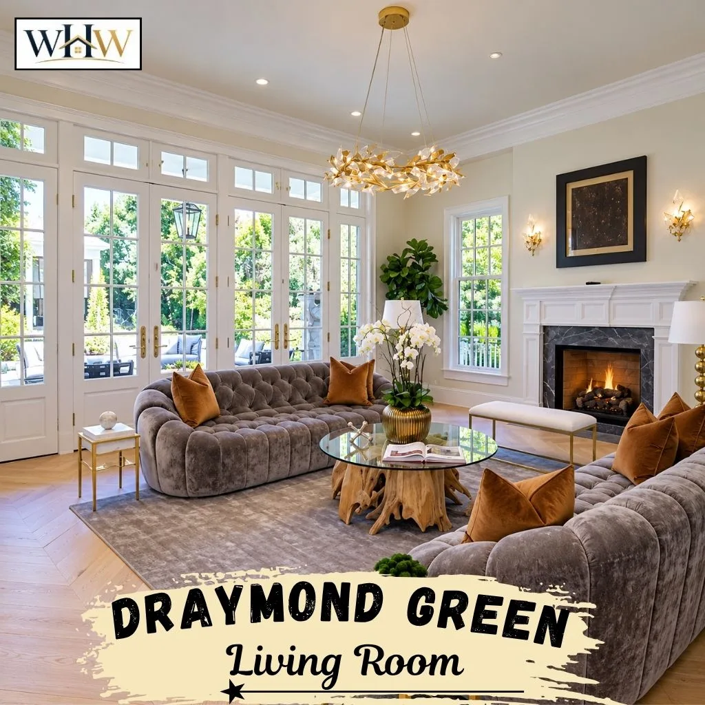 Draymond Green House: Inside the NBA Star’s Home 11 Draymond Green house Living Room