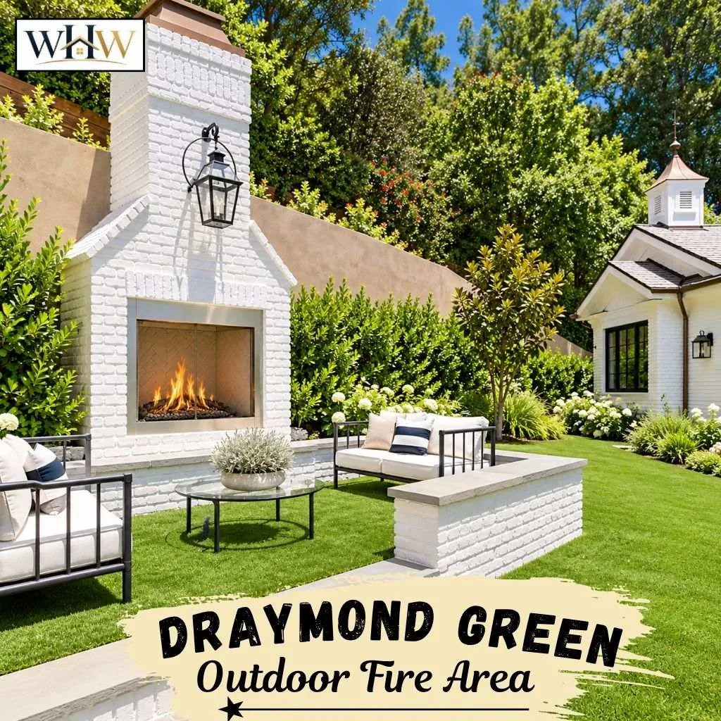 Draymond Green House: Inside the NBA Star’s Home 5 Draymond Green house Outdoor Fire Area