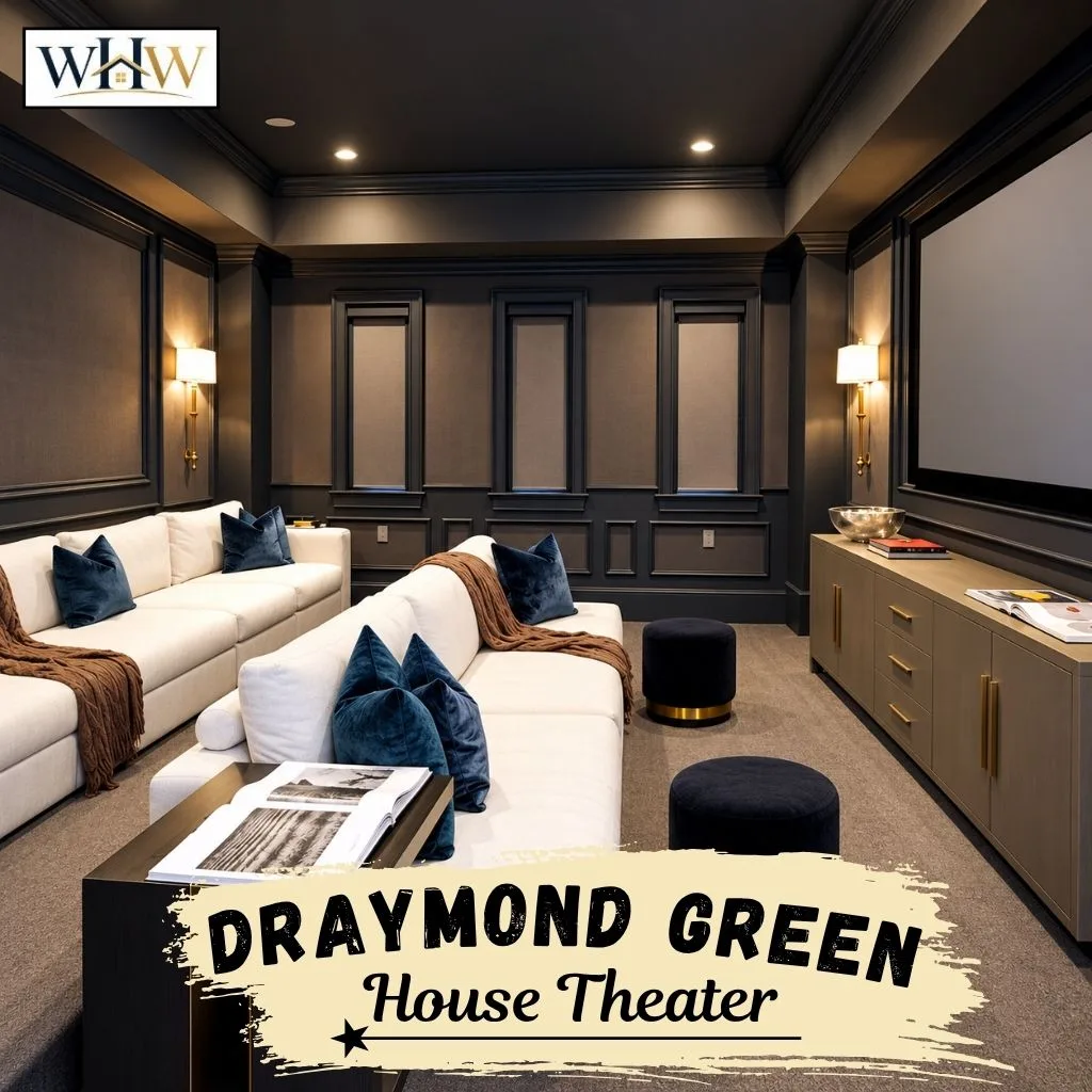 Draymond Green House: Inside the NBA Star’s Home 14 Draymond Green house Theater