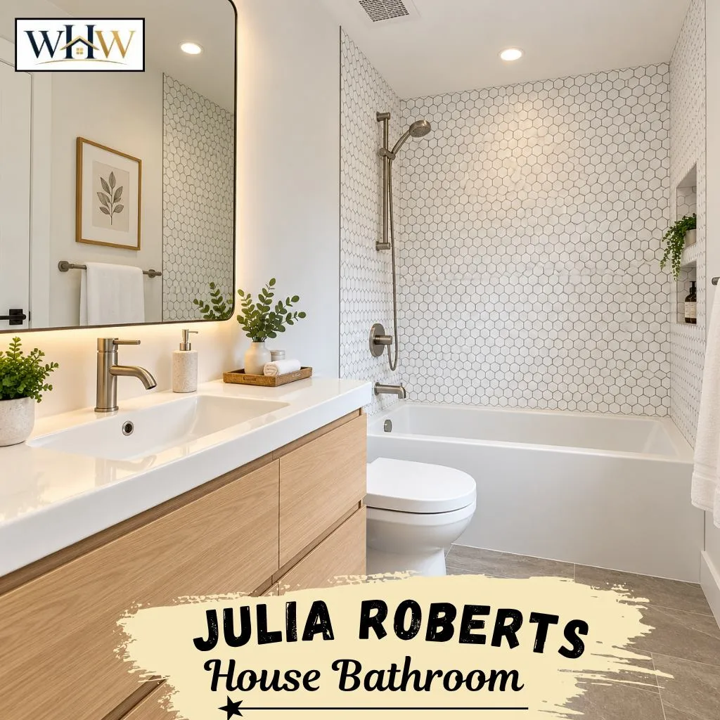 Julia Roberts House: Inside Her Malibu Home, Location, Value, and Features 9 Julia Roberts Bathroom