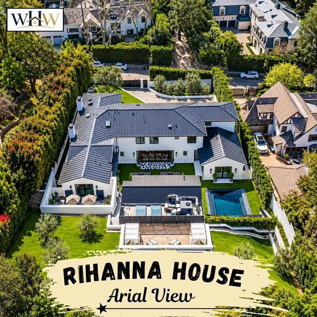 Rihanna House: Inside Her $13.8 Million Mansion 3 Rihanna House Arial View