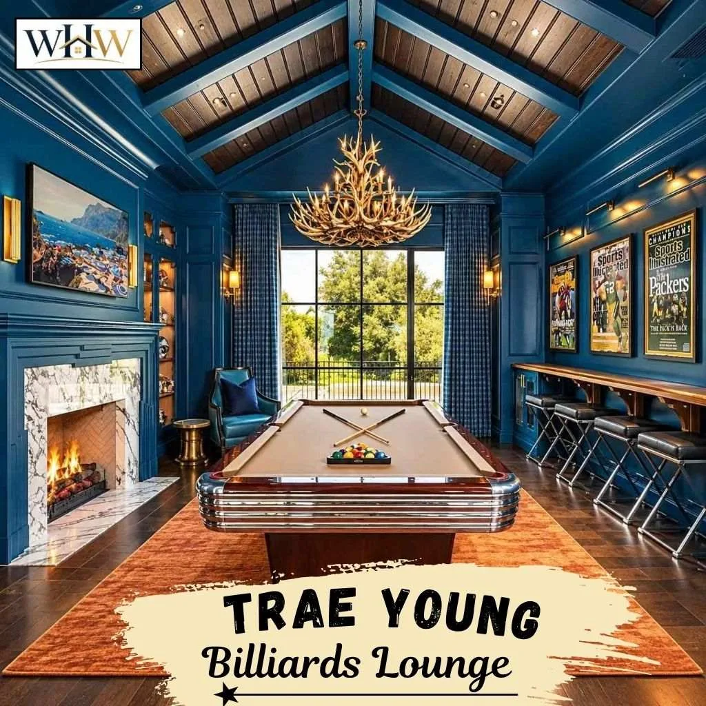 Trae Young House Billiards Lounge